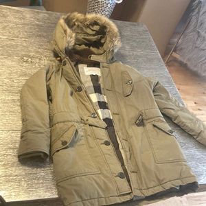 Boys size 12 years old Burberry jacket
